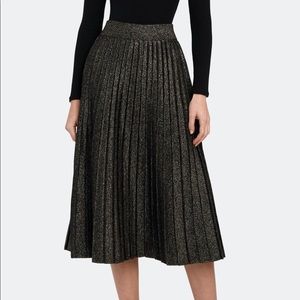ALC wool accordion pleated skirt NWT M